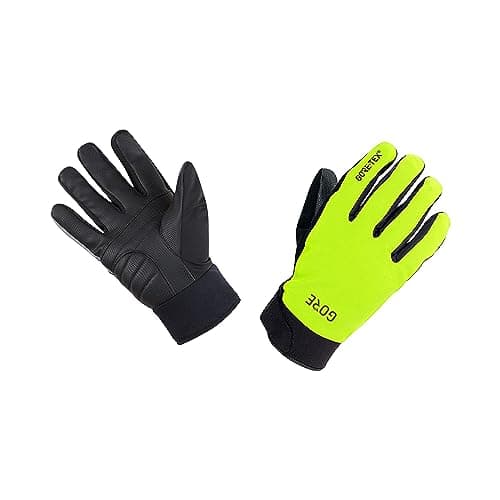 Image of GOREWEAR C5 GORE-TEX Thermo Gloves, Neon Yellow/Black, 9