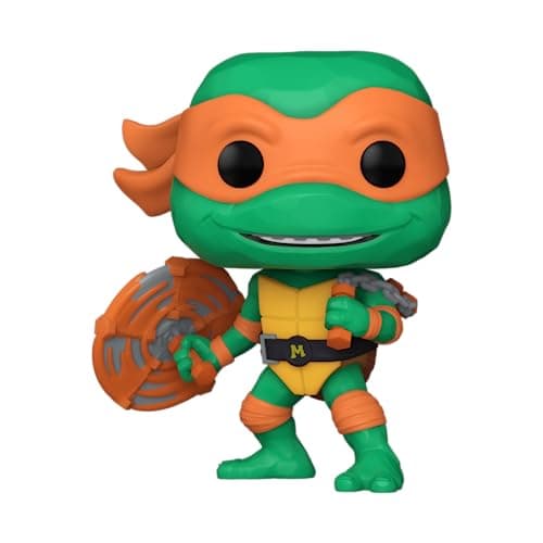 Image of Funko Pop! Movies: Teenage Mutant Ninja Turtles - (Teenage Mutant Ninja Turtles (TMNT) ) Michelangelo - Collectable Vinyl Figure - Gift Idea - Official Merchandise - Toys for Kids & Adults