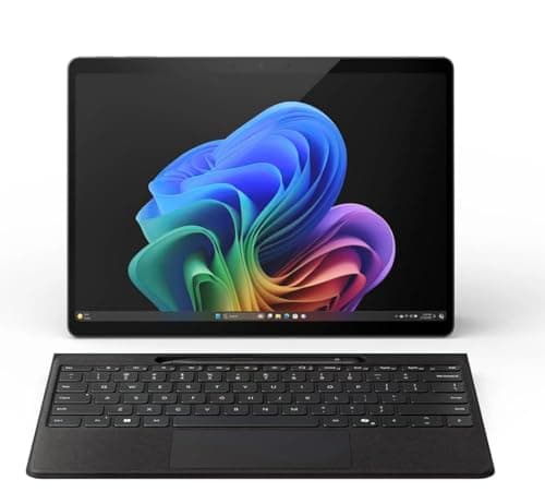 Image of Microsoft Surface Pro 11 | Snapdragon® X Elite (12 cores) | 16GB RAM | 512GB SSD | 13" OLED Touchscreen | Copilot+ PC | Windows 11 | QWERTY English Keyboard & Power Supply Included | Black (Renewed)