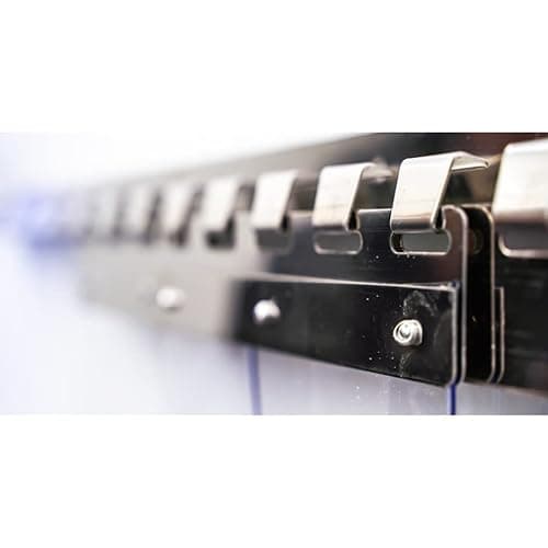 Image of AirTech-UK PVC Strip Curtain Heavy Duty Warehouses 3mm x 300mm Wide Various Size (2.8mt long)