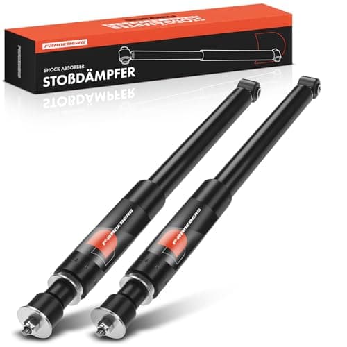 Image of Frankberg 2x Shock Absorber Strut Rear Left Right 557mm Gas pressure Compatible with CLC-Class CL203 C-Class W203 C-Class T-Model S203 Replace# 310618,553306