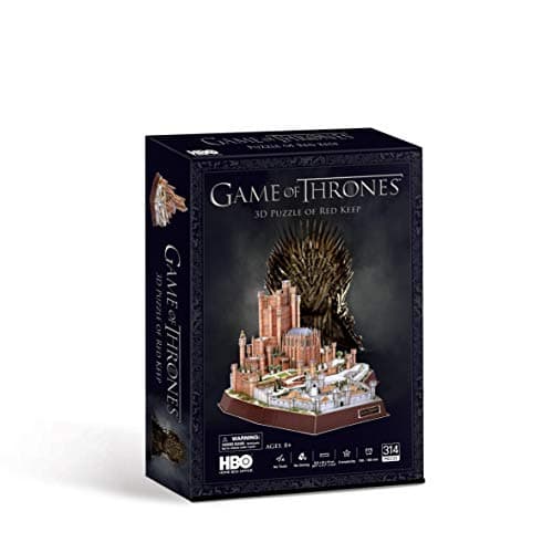 Image of Paul Lamond Game of Thrones Red Keep 3D Puzzle, Multicolor, 22.5 x 33.2 x 6 centimetres