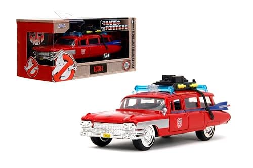 Image of Jada Ghostbusters X Transformers 1:32 Die Cast Ecto-1