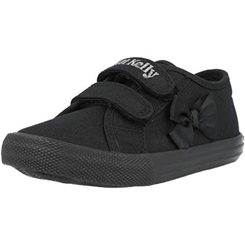 Image of Lelli Kelly Lily Girls Infant Canvas Shoes 11/29 Std Unless Stated in Colour Black