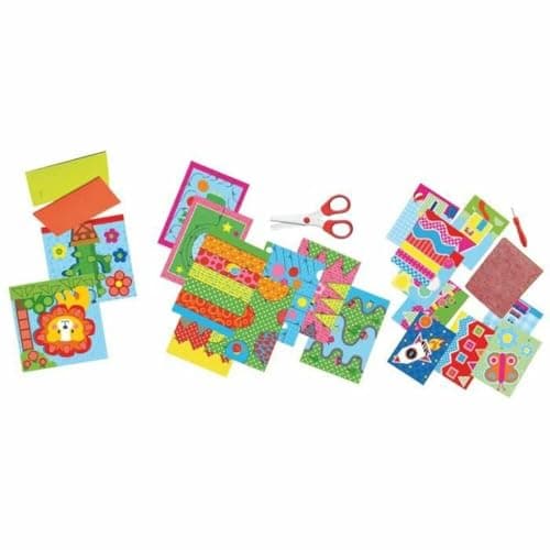 Image of SES Creative 14878" I Learn to Cut, Make Mosaics and Perforate Activity Set, Mixed