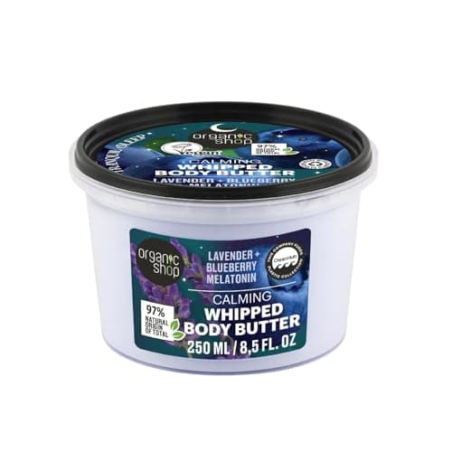 Image of Organic Shop Sleep Calming Whipped Body Butter For Tranquil Sleep, 250 ml