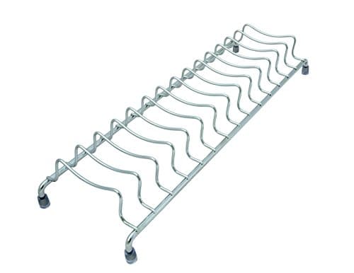 Image of Delfinware Stainless SteelPopular Plate Rack, Steel, Silver, 3101SS