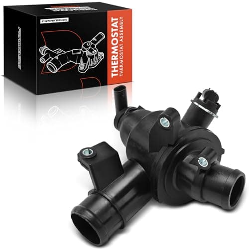 Image of Frankberg Engine Coolant thermostat Housing 95°C Compatible with C-Class E-Class V-Class SLK GLE Viano CLS S-Class Sprinter 3-T Sprinter 3 5-T Sprinter 4,6-T Replace# 6512000615