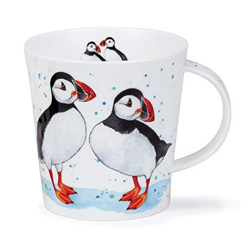 Image of CA-PUFI-XX Puffins Bone China Mug - Cairngorm Shape 0.48l