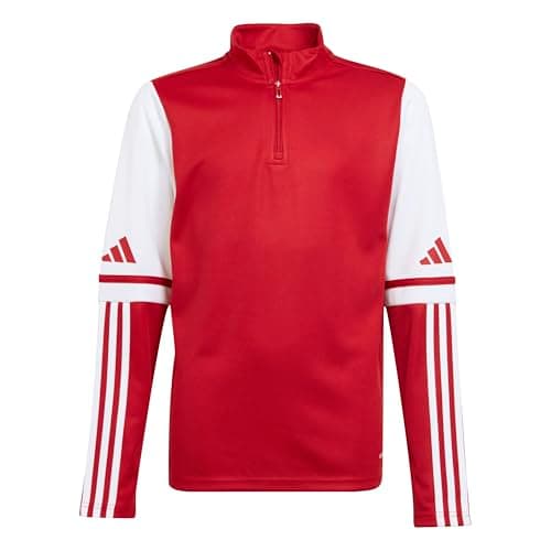 Image of adidas Unisex Kids SQUADRA25 TRAINING TOP KIDS, team power red 2/white, 9-10 Years
