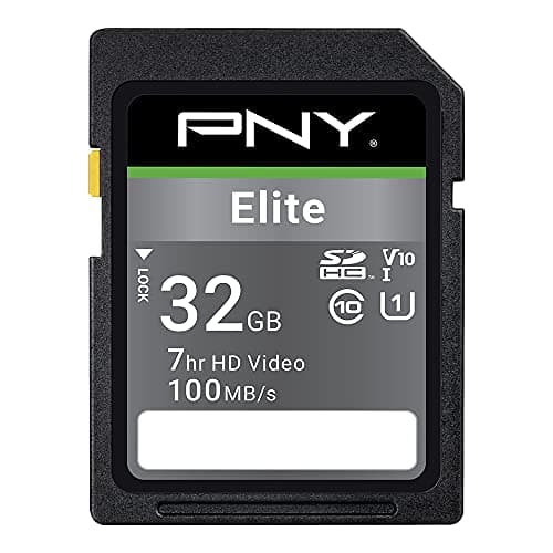 Image of PNY Elite SDHC card 32GB Class 10 UHS-I U1 100MB/s