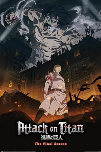 Image of Pyramid International Attack on Titan S4 (Eren Onslaught) Poster - 61 x 91.5cm