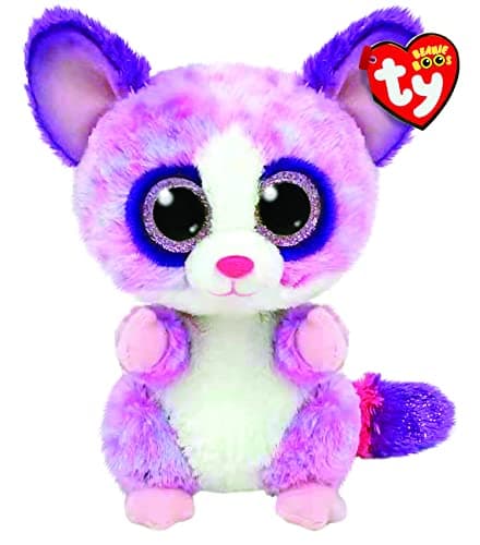 Image of TY Toys Beanie Boo Pink Bush Baby Becca - 15 CM, Purple (2009296)