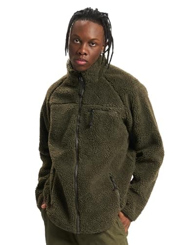 Image of Brandit Teddyfleece Jacket, color: olive, size: L