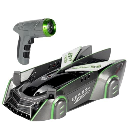 Image of Noaya Laser Remote Control Cars Toys - Rc Car, Wall Climbing Race Car, Laser Control Sport Cars, Christmas Thanksgiving Birthday Stunt Gifts for Adults/14+ Teens Boys Girls (Grey)