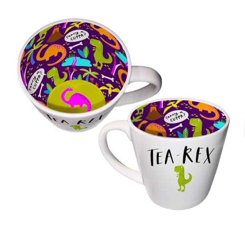 Image of WPL Gifts Tea Rex Coffee Tea Mug Inside Out 250ml