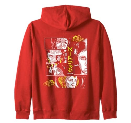 Image of Star Wars Women Warriors Princess Leia Ahsoka Japanese Zip Hoodie