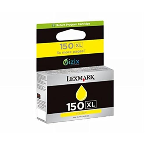 Image of Lexmark No.150 XL High Yield Return Program 700 Pages Ink Cartridge - Yellow