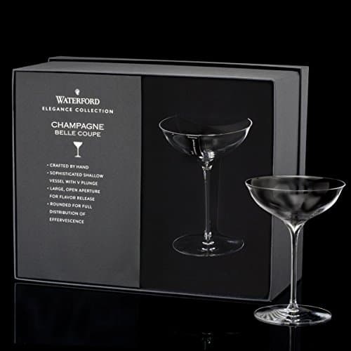 Image of Waterford Elegance 40001102 Belle Coupe Pair 180ml, Crystal