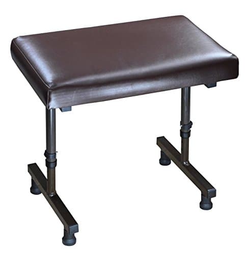 Image of Aids4Mobility Beaumont Height Adjustable Footrest Foot Stool Leg Rest Support Footstool For Elevating Legs, Surgery Recovery, Injury, Disabled
