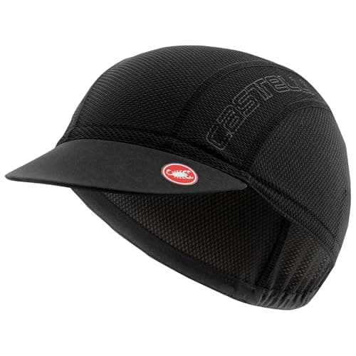 Image of CASTELLI 4523032-010 A/C 2 Cycling Cap Men's Hat Black Uni