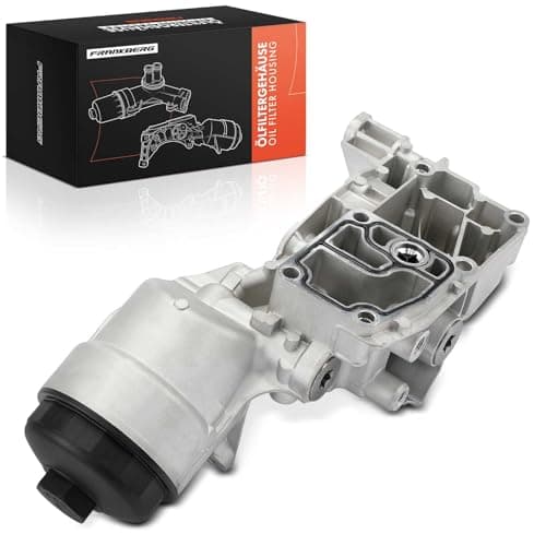 Image of Frankberg Housing Oil Filters Compatible with 3 Series Compact E46 1.8L 3 Series Cabriolet E46 2.2L 5 Series E39 2.5L 5 Series E39 2.0L 5 Series Touring E61 3.0L Replace# 11421713838