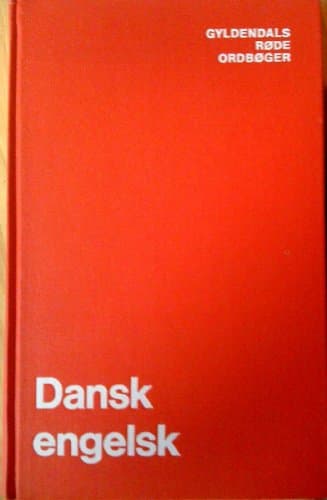 Image of Dansk-engelsk ordbog (Gyldendals r²de ordb²ger)