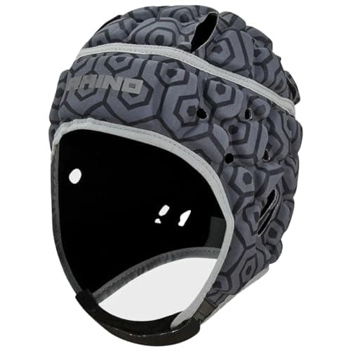 Image of Rhino Pro Rugby Headguard, Black, Small Youth