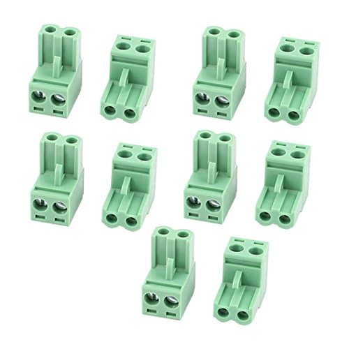 Image of Sourcingmap 10Pcs KF2EDG 5.08mm Pitch 2P Pluggable Teminal Blocks Connector Socket