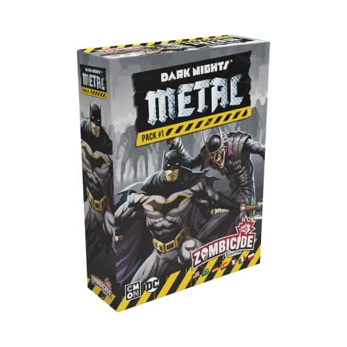 Image of CMON Zombicide Dark Nights Metal Pack #1 | Set of Justice League Miniatures Compatible with Zombicide 2nd Edition Game for Adults | Ages 14+ | 1-6 Players | Average Playtime 60 Minutes | Made
