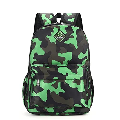 Image of Estwell Kids Boys Girls Camouflage School Backpack Children Primary Schoolbag Book Bag Waterproof Nylon Rucksack Casual Daypack