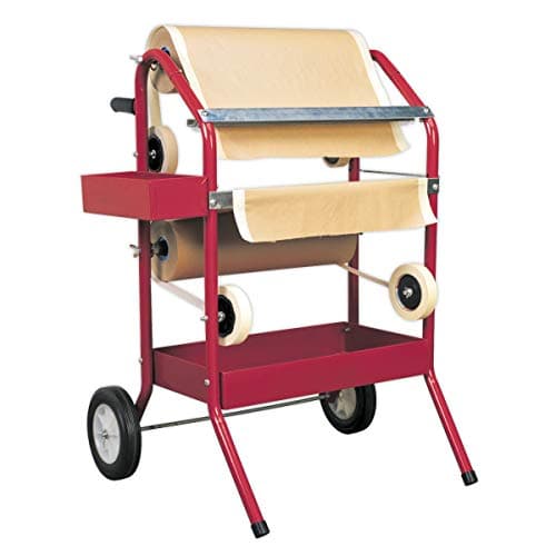 Image of Sealey Mk66 Masking Paper Dispenser 2 X 450Mm Trolley