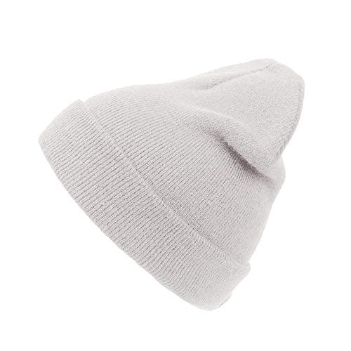 Image of Atlantis Wind Double Skin Beanie with Turn Up (One Size) (White)