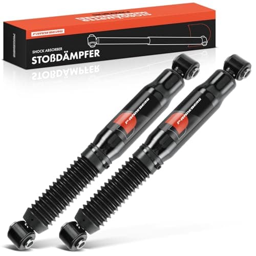 Image of Frankberg 2x Shock Absorber Strut Rear Left Right 402mm Gas pressure Compatible with Scudo Bus 270 272 Jumpy VF7 Expert Tepee VF3X Replace# 5206VE, 5206GA