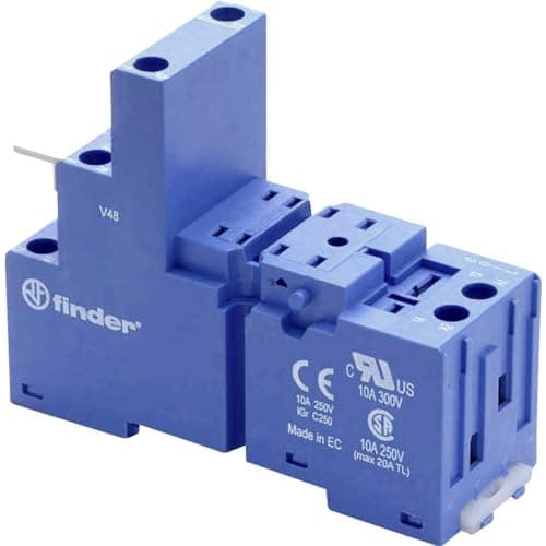 Image of Finder 94.02 Relay Socket 55.32, 86.30, 99.02, 094.91.3 Pack of 1