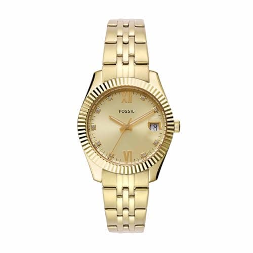 Image of Fossil Scarlette Watch for Women,Quartz movement with Stainless steel or Leather Strap