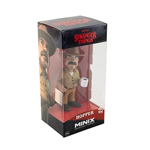 Image of Bandai Minix Stranger Things Hopper Model | Collectable Hopper Stranger Things Figure | Bandai Minix Stranger Things Merchandise Range | Stranger Things Figures Make Great Stranger Things Gifts