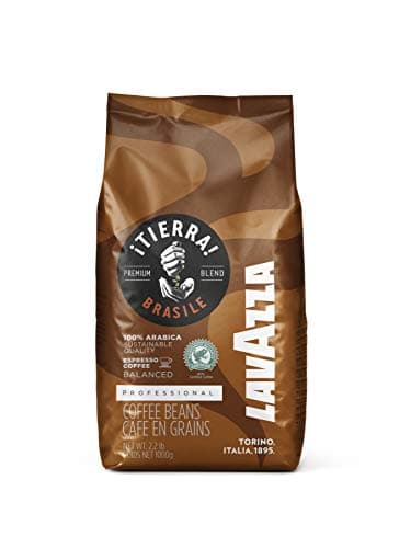 Image of Lavazza Tierra Brasile Arabica Coffee, 1.00 kg, CD-Lavazza Tierra Brasile - 100% Arabica