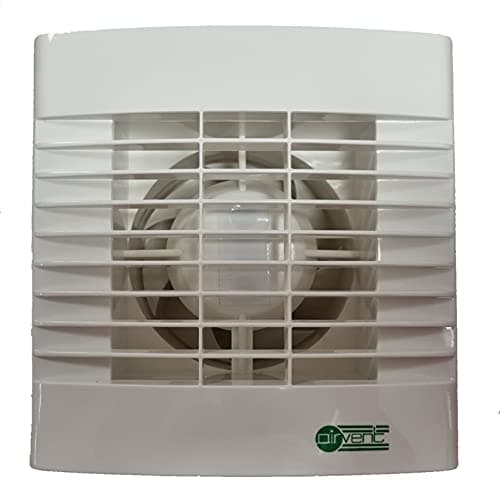 Image of Airvent 457086A Bathroom Extractor Fan with Timer Domestic 100mm 4" Axial Toilet Fan, White