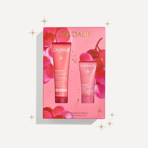 Image of Caudalie Intensely Moisturizing Vinohydra Set - Vinohydra Intense Full size Cream 50ml + Free Vinohydra Gel Cleanser 30ml