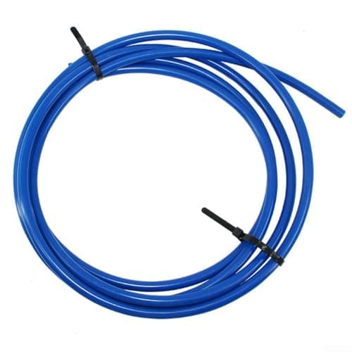 Image of Copper Pipe Bender, Built-in Bending Strip Kit for Air Conditioning, PE Plastic Tool with 1/4 3/8 1/2 5/8 Inch Sizes, 4M Length(Blue)