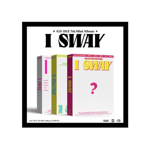 Image of (G) I-DLE - I Sway (7th Mini Album) CD+Folded Poster (Beat ver, + 1 Folded Poster)