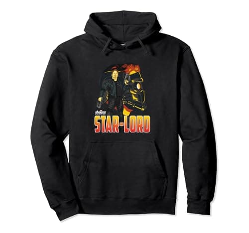 Image of Avengers Infinity War Star Lord Character Pullover Hoodie