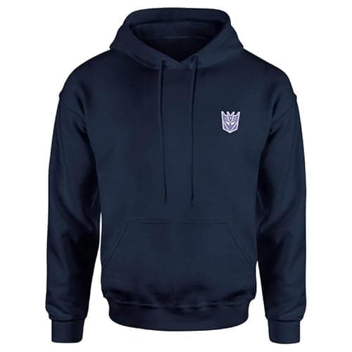 Image of Zavvi Official Transformers Decepticons Adults Hoodie - Navy - M
