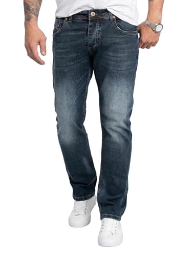 Image of Rock Creek Men's Designer Jeans Denim Blue Trousers Men's Jeans RC-2098 W29-W44, Rc-2279-Blue, 40 W/36 L