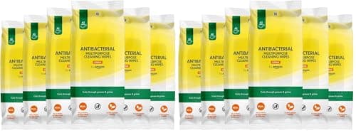 Image of by Amazon Multipurpose Cleaning Wipes Citrus, 252 wipes 42 count (Pack of 12)