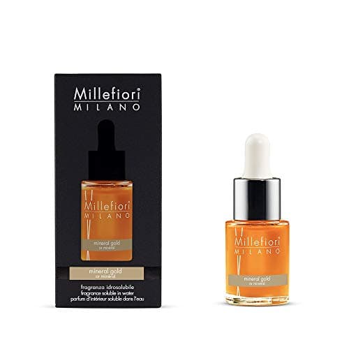 Image of Millefiori Milano Water Soluble Fragrance | For Hydro Ultrasonic Fragrance Diffusers | Mineral Gold | 15 ml