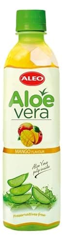 Image of ALEO 0.5L Premium Mango Aloe Vera Drink - Natural, No Preservatives, No Artificial Colors Superior Taste Award 2025