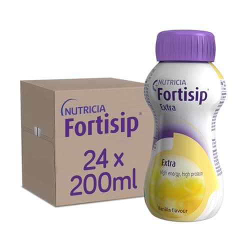 Image of Fortisip Extra Vanilla Flavour 200ml, Pack of 24