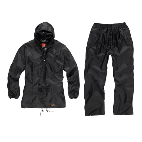 Image of Scruffs T54560 2-Piece Waterproof Suit Black XL